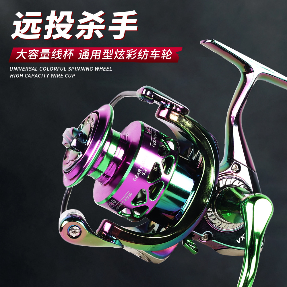 Zero Gap Colorful Metal Spinni - Ice Fishing Line ulasan dan harga