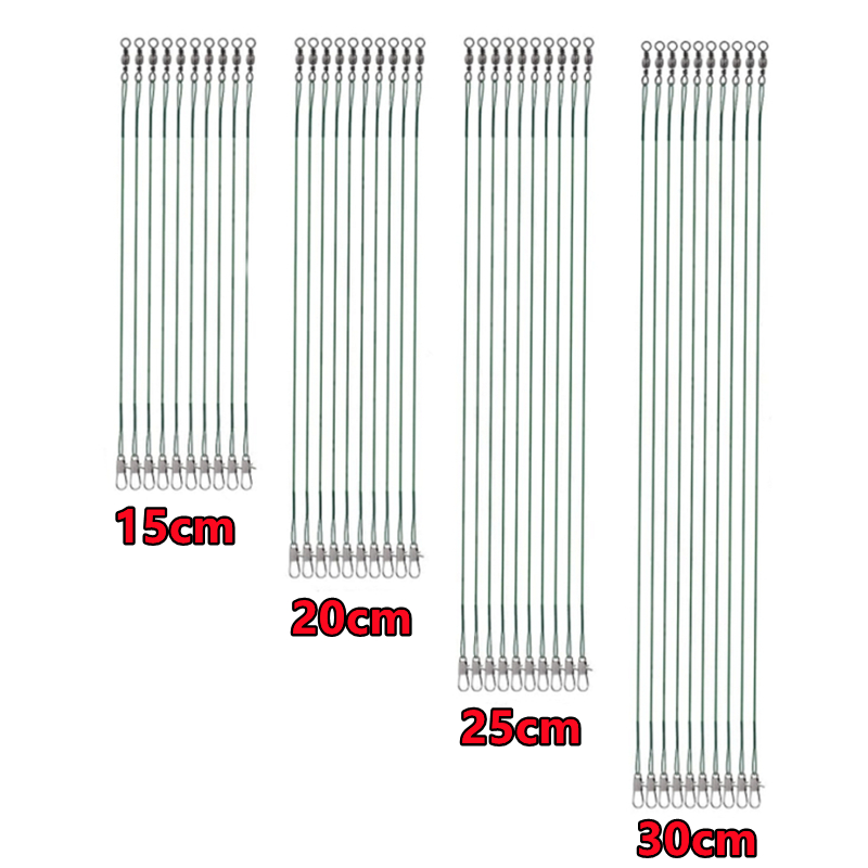 Stainless Steel Wire Trace Lea - Freshwater Line ulasan dan harga