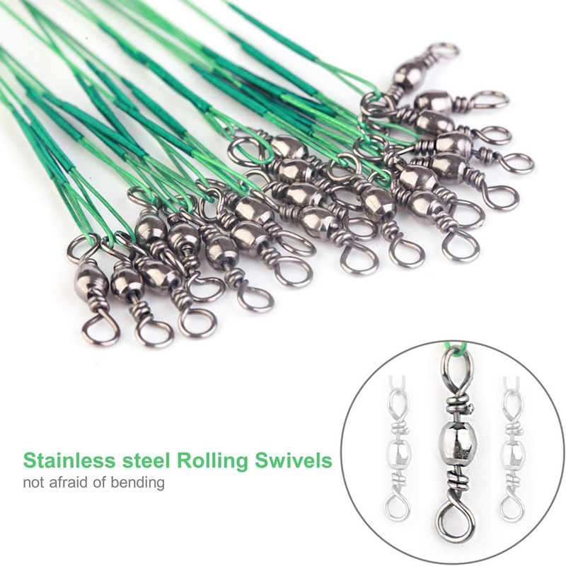 Stainless Steel Wire Trace Lea - Freshwater Line ulasan dan harga