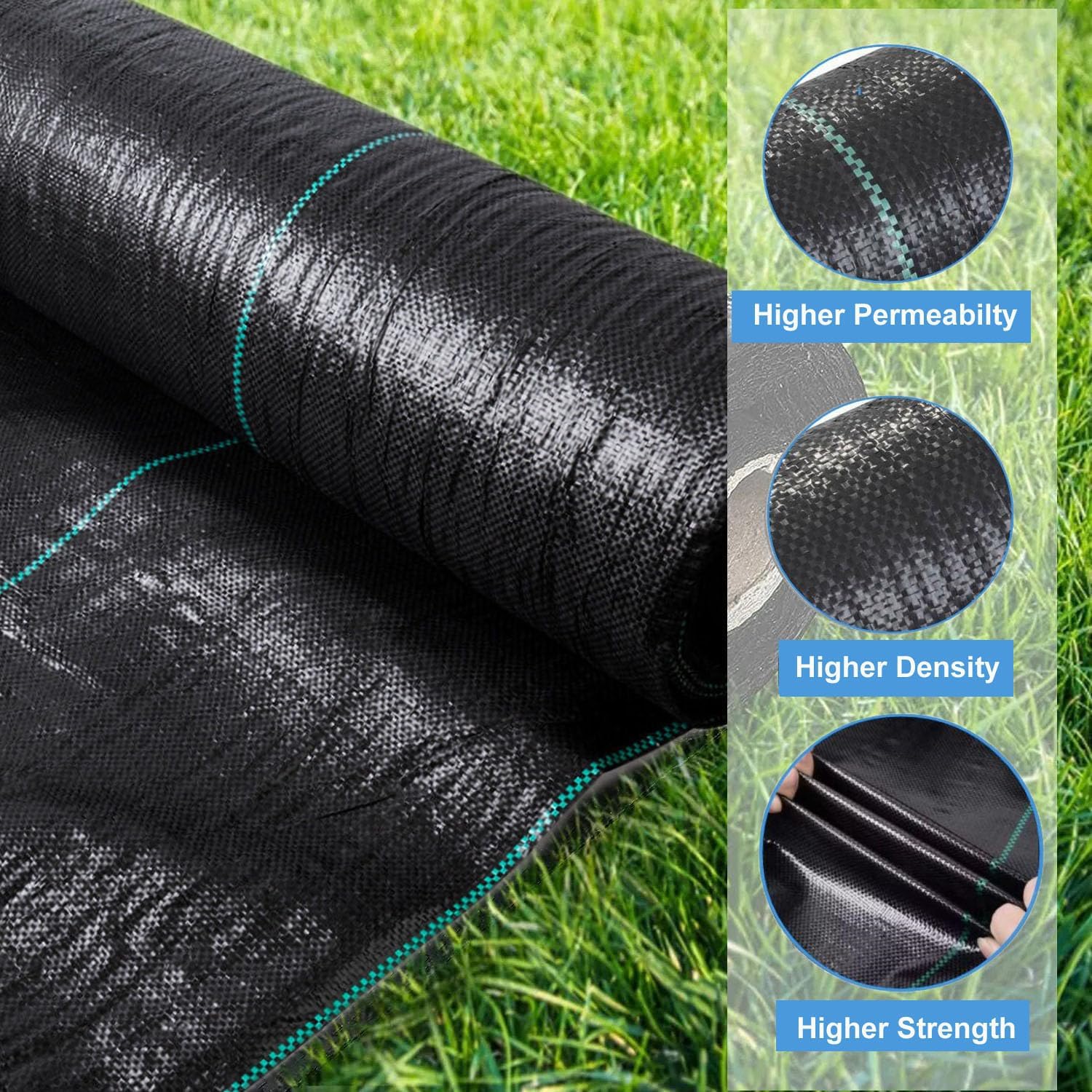 Heavy Duty Weed Barrier Landsc - Copolymer Line ulasan dan harga