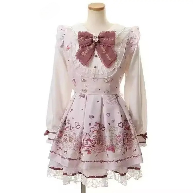 Japanese 2 Piece Dress Sets Wo - Fly Line ulasan dan harga