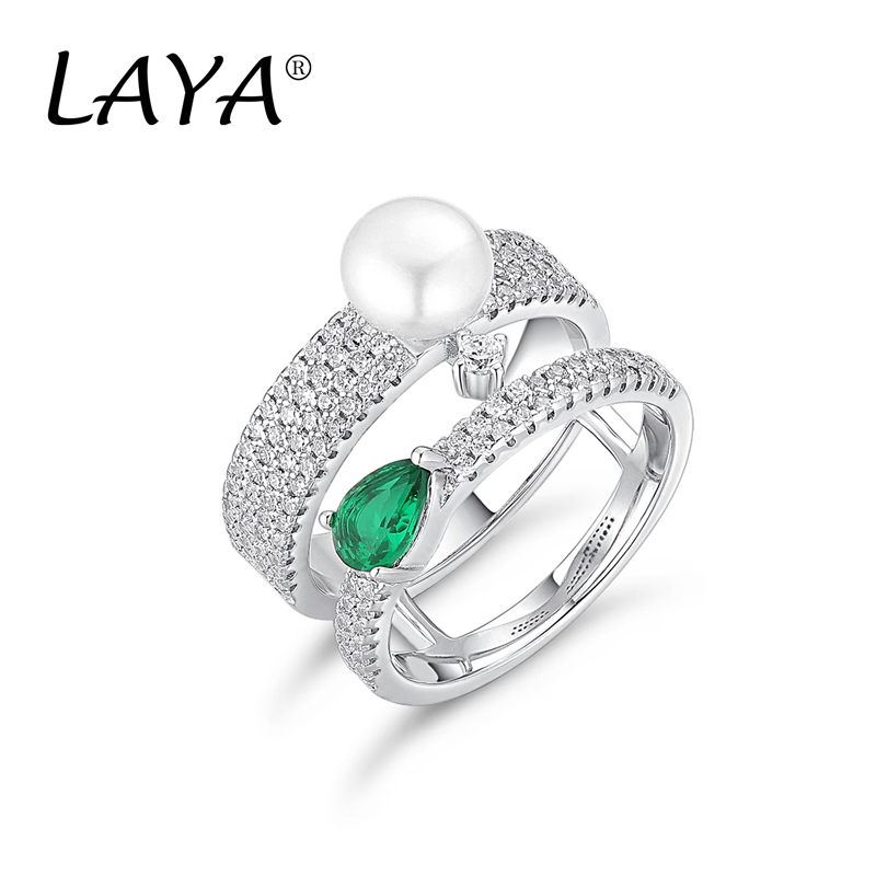 925 Sterling Silver Double Lin - Freshwater Line ulasan dan harga