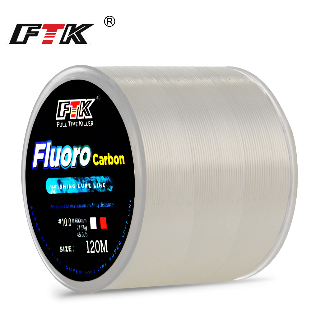 FTK 120M Fishing Line Carbon F - Fluorocarbon Line ulasan dan harga