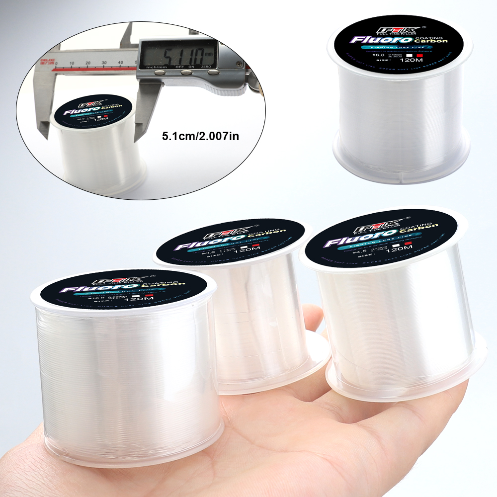 FTK 120M Fishing Line Carbon F - Fluorocarbon Line ulasan dan harga