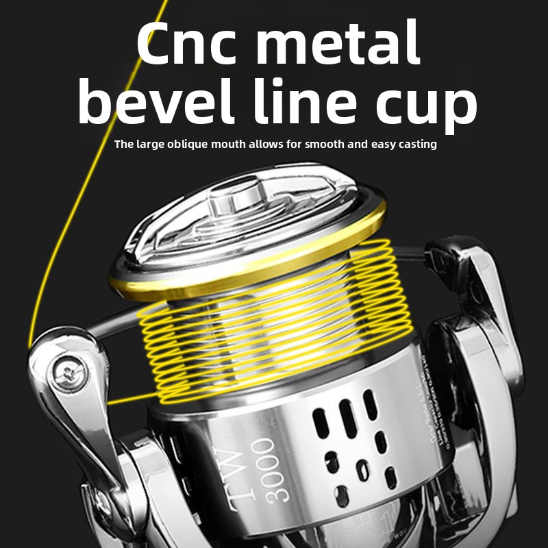 Full Metal Spinning Fishing Re - Ice Fishing Line ulasan dan harga