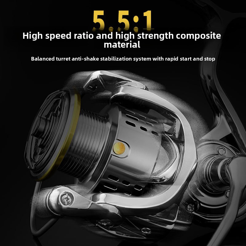 Full Metal Spinning Fishing Re - Ice Fishing Line ulasan dan harga