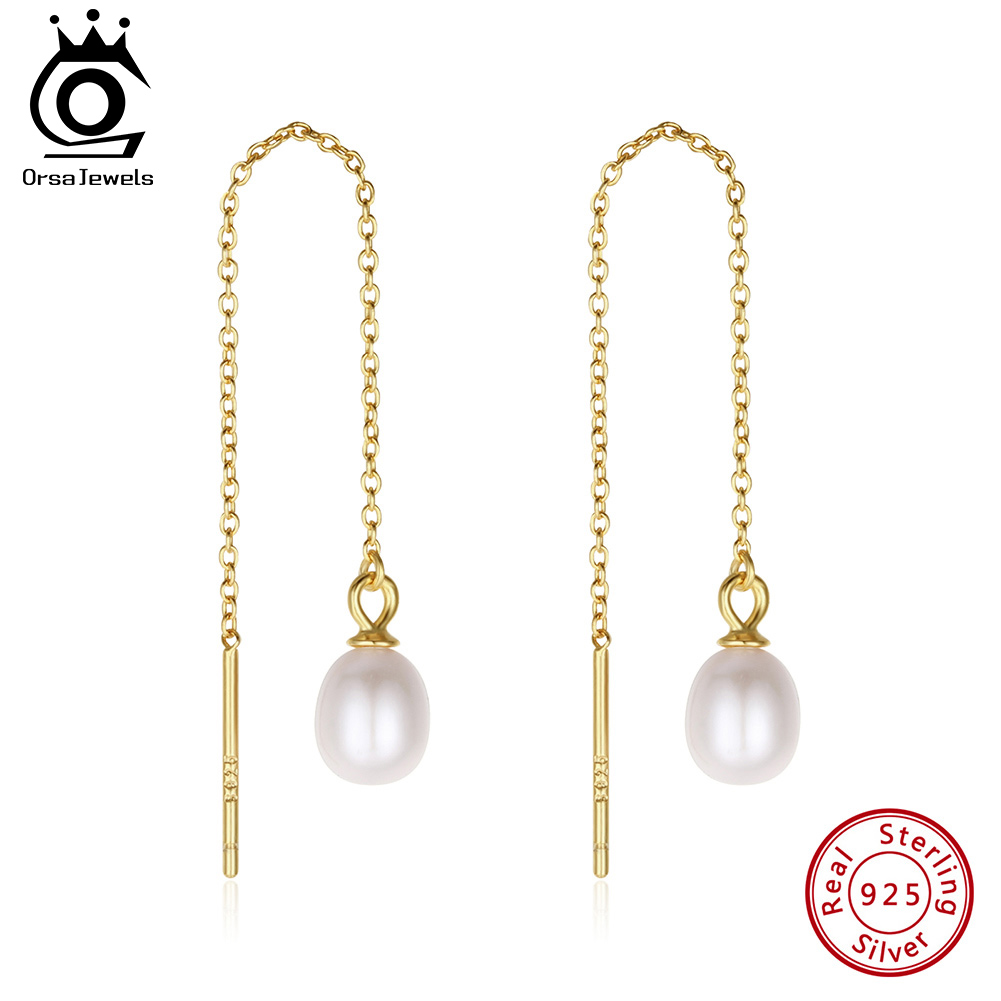 ORSA JEWELS Exquisite 14k Gold - Freshwater Line ulasan dan harga