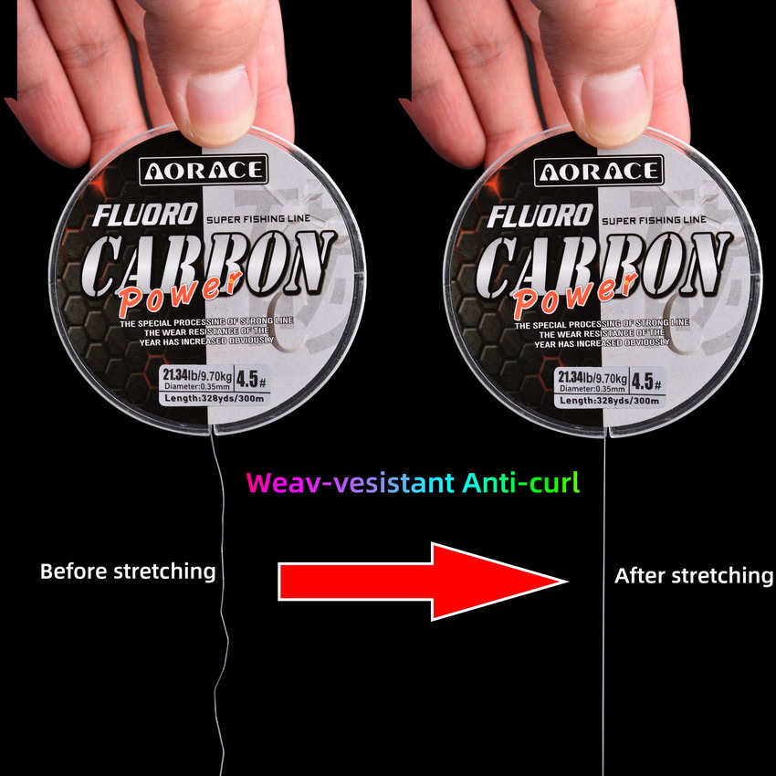 Aorace 300M Fluorocarbon Fishi - Fluorocarbon Line ulasan dan harga
